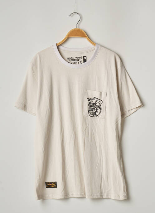 Tricou bej DAYTONA bărbat