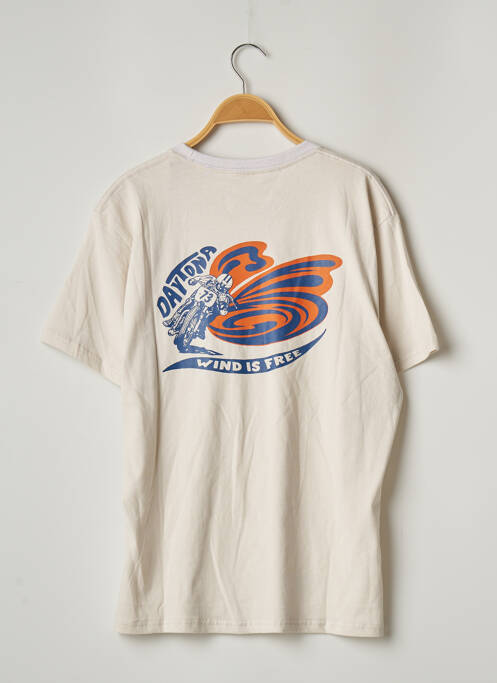 Tricou bej DAYTONA bărbat