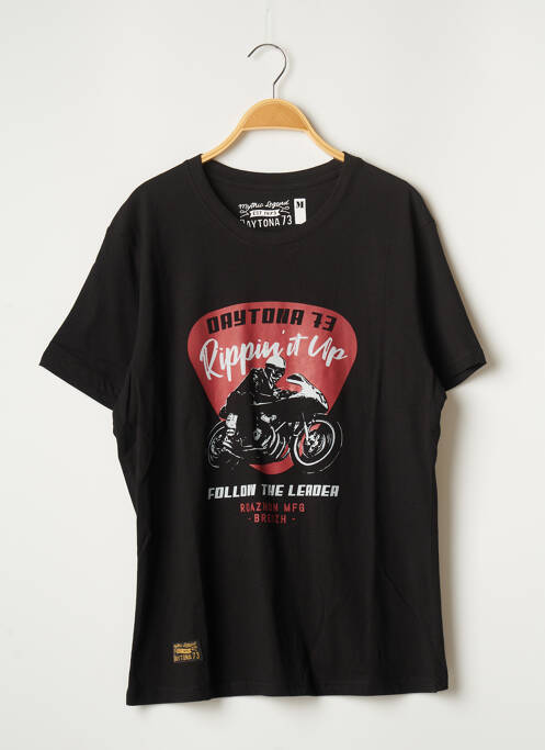 Tricou negru DAYTONA bărbat