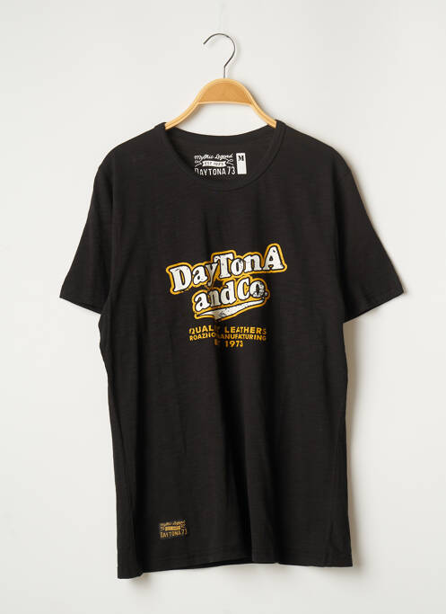 Tricou negru DAYTONA bărbat