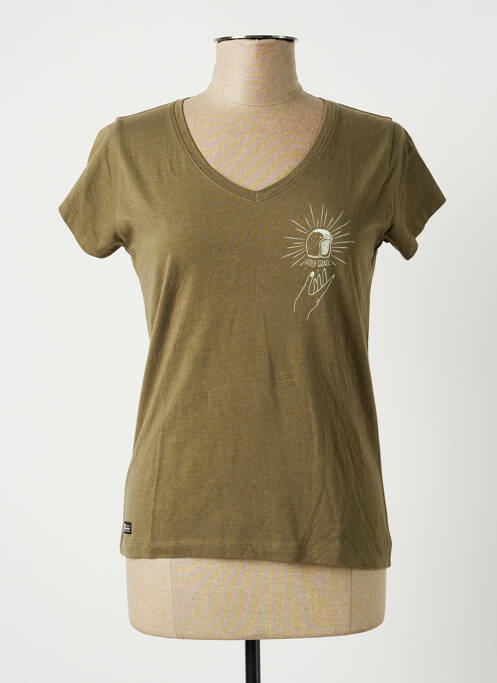 Tricou verde D73 femeie