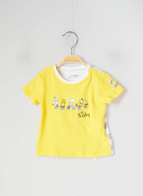 Tricou galben MAYORAL băiat