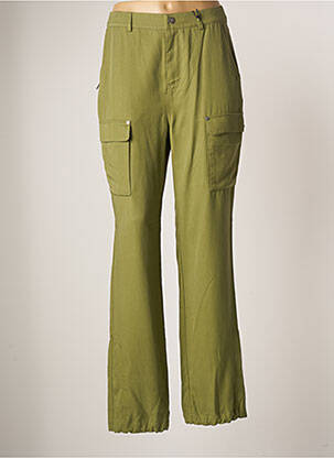 Pantalon cargo talie înaltă talie înaltă verde MAISON SCOTCH femeie