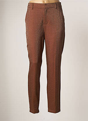 Pantalon slim maro MAISON SCOTCH femeie
