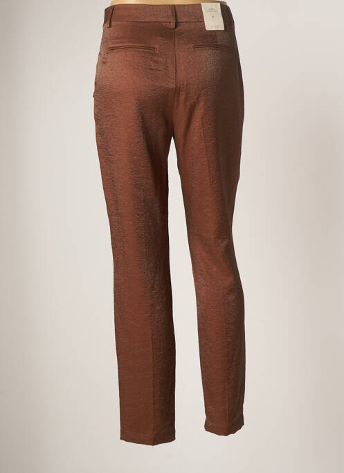 Pantalon slim maro MAISON SCOTCH femeie