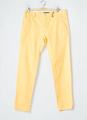 Pantalon chino țesătură poplin mărime normală portocalie SCOTCH & SODA bărbat