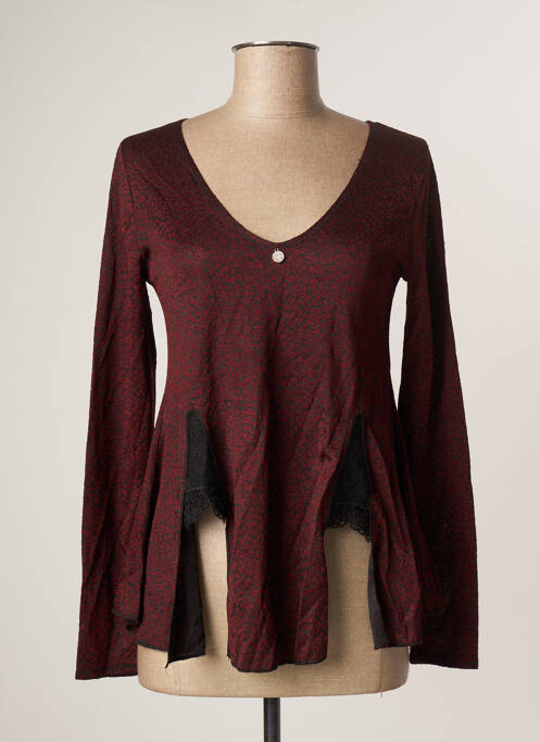 Top roșu CATY LESCA femeie