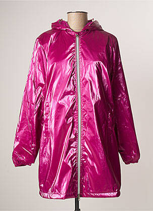 Impermeabil roz GOLD SILVER femeie