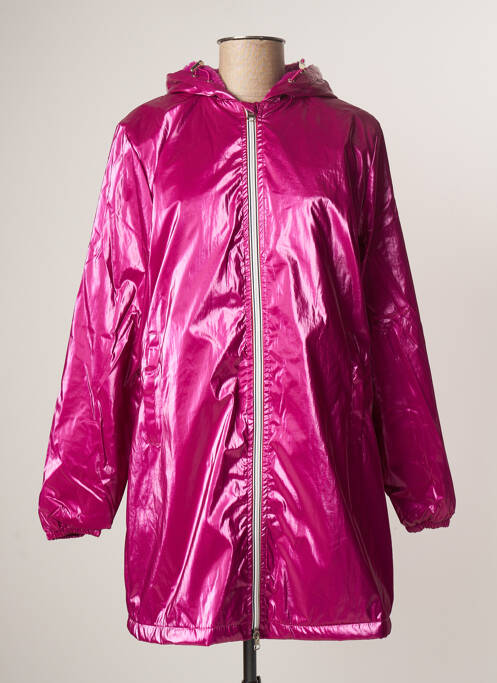 Impermeabil roz GOLD SILVER femeie