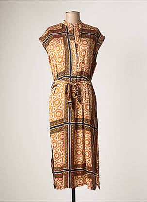 Rochie lungă maro VIE TA VIE femeie