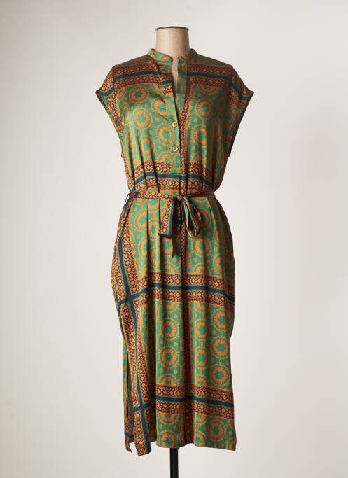 Rochie lungă verde VIE TA VIE femeie