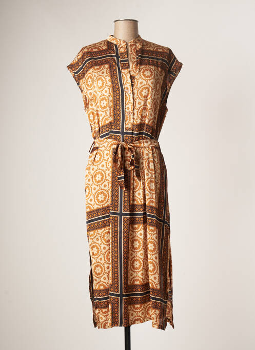 Rochie lungă maro VIE TA VIE femeie