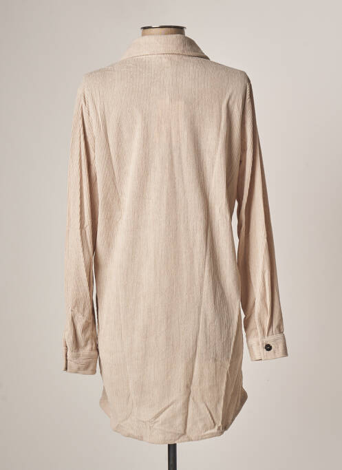 Rochie scurtă bej LAURE + MAX femeie