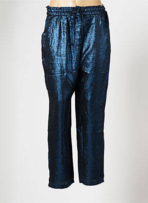 Pantalon drept albastru VIE TA VIE femeie