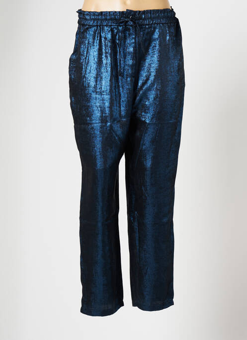 Pantalon drept albastru VIE TA VIE femeie