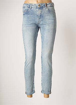 Blugi cu croială slim albastru MOS MOSH femeie