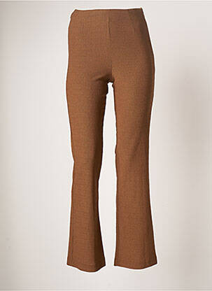 Pantalon drept maro OPULLENCE femeie