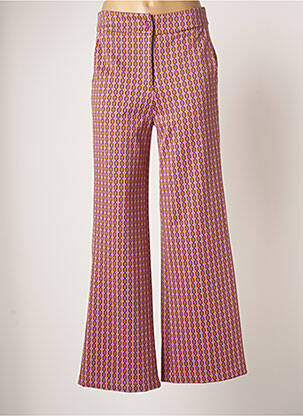 Pantalon larg violet SCARLET ROOS femeie