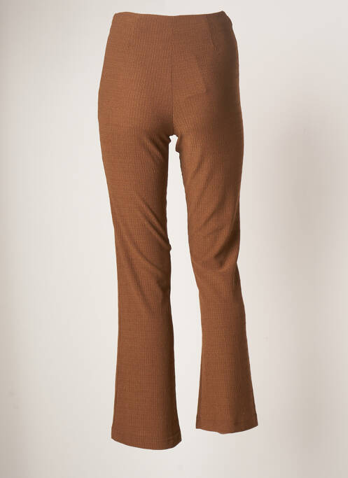 Pantalon drept maro OPULLENCE femeie