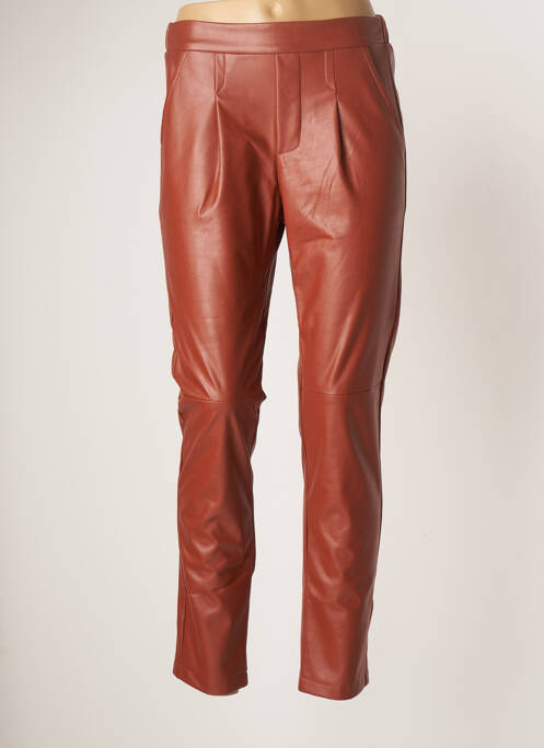 Pantalon slim maro VIE TA VIE femeie