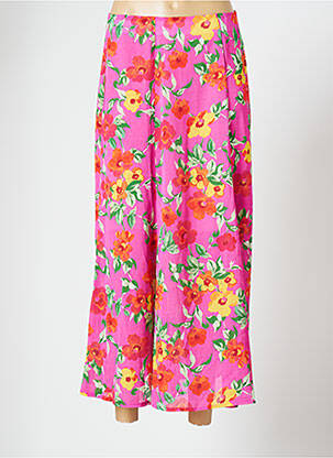 Fustă lungă roz JANE WOOD femeie