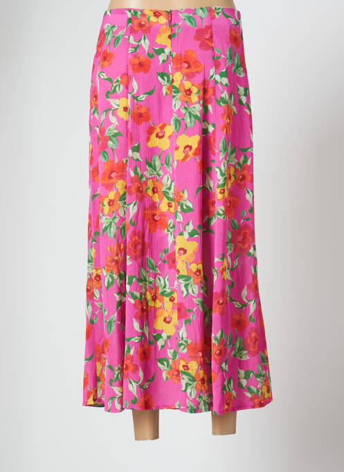 Fustă lungă roz JANE WOOD femeie