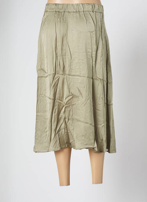 Fustă lungă verde ALMAE femeie