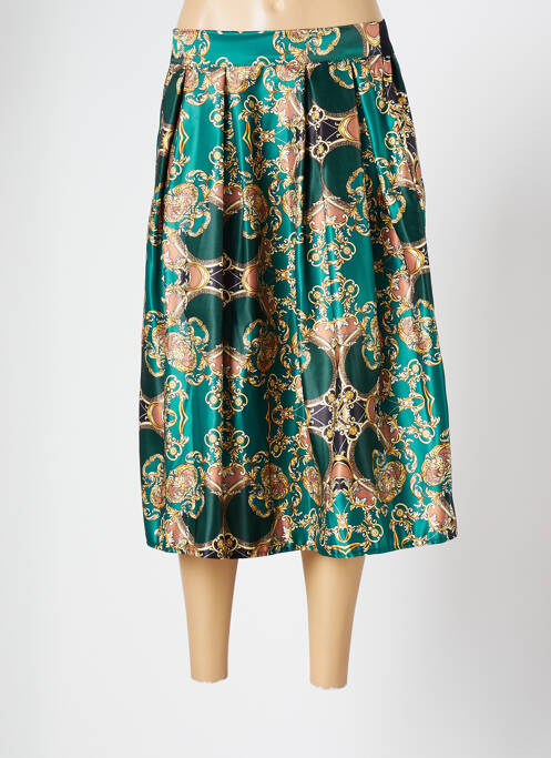 Fustă midi verde FASHION COLLECTION femeie