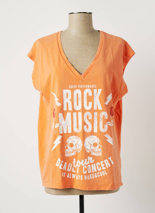 Tricou portocaliu MINETTE femeie