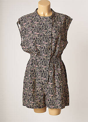 Salopetă scurtă negru LAURE + MAX femeie