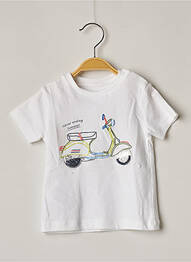 Tricou elasticitate mâneci scurte alb MAYORAL băiat