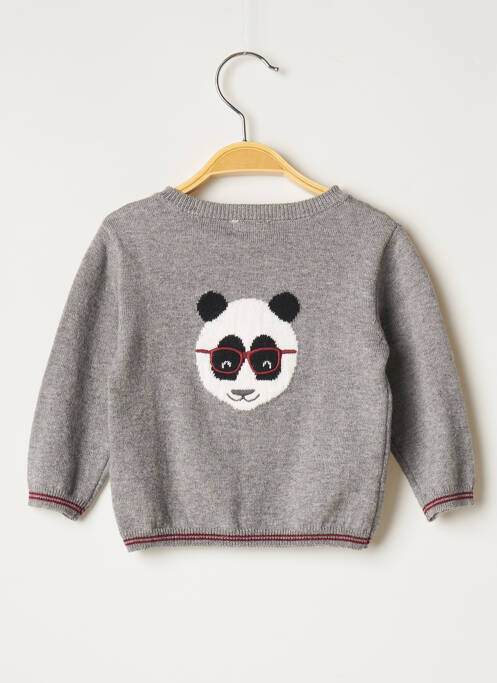 Vestă cu mâneci lungi gri ABSORBA fată