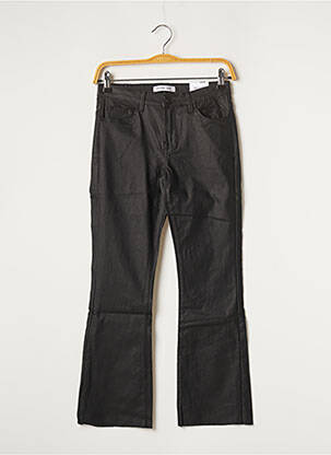 Pantalon evazat negru TIFFOSI fată