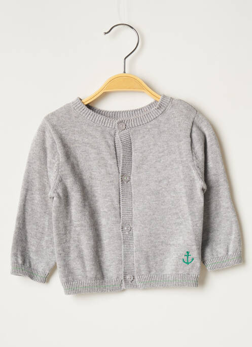 Vestă cu mâneci lungi gri ABSORBA fată