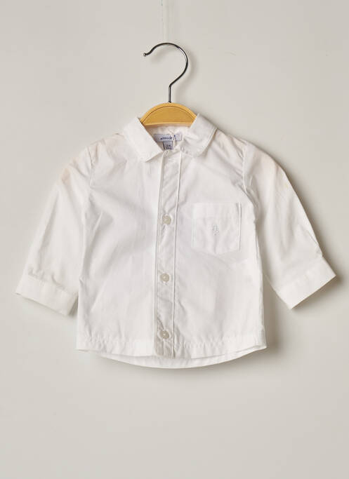Cămașă cu mâneci lungi alb ABSORBA băiat