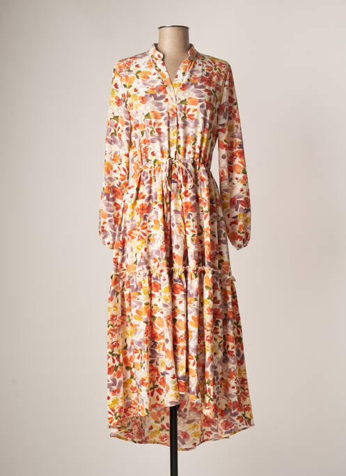 Rochie midi portocaliu KILIBBI femeie