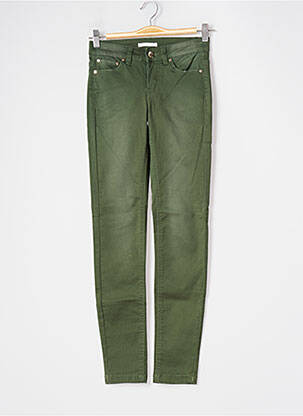 Pantalon slim verde LPB femeie