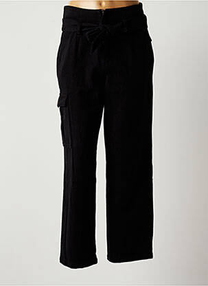 Pantalon cargo negru FEELHOO femeie