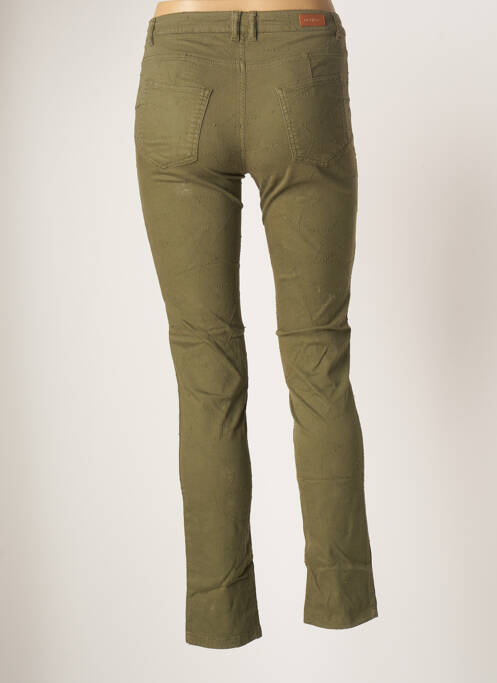Pantalon slim verde MAYJUNE femeie