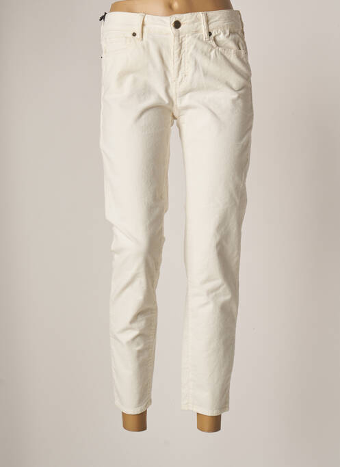 Pantalon 7/8 alb FIVE femeie