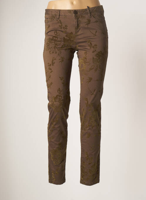 Pantalon slim verde MAYJUNE femeie