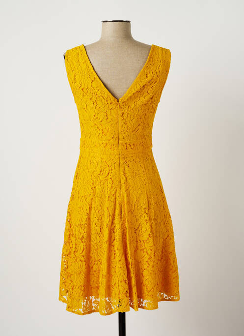 Rochie midi galben MORGAN femeie