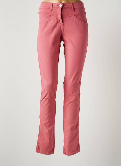 Pantalon slim roz MAE MAHE femeie