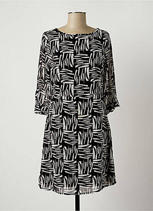 Rochie scurtă mâneci 3/4 mâneci 3/4 negru MEXX femeie