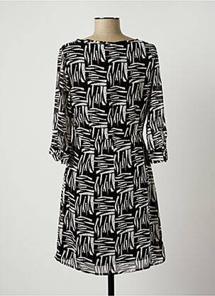 Rochie scurtă mâneci 3/4 mâneci 3/4 negru MEXX femeie