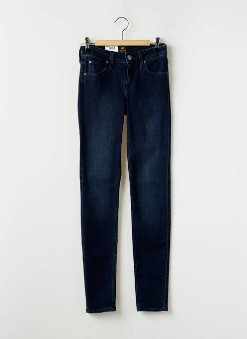 Blugi skinny albastru LEE femeie
