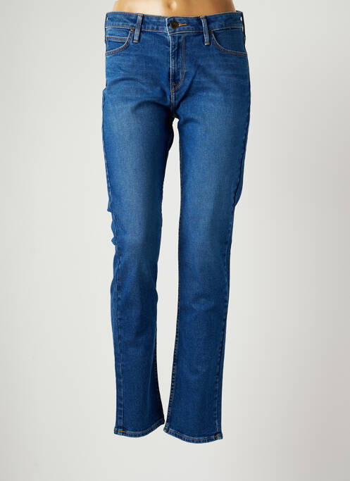 Blugi cu croială slim albastru LEE femeie