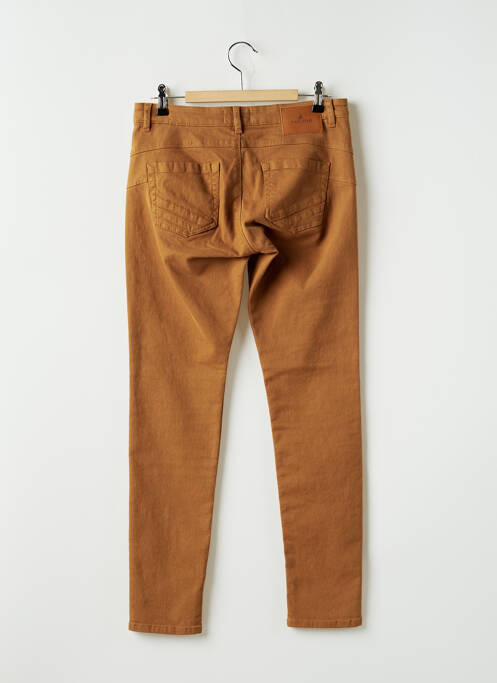 Pantalon slim maro ONE STEP femeie