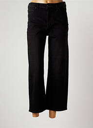 Pantalon 7/8 talie înaltă talie înaltă negru LEE femeie