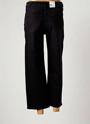 Pantalon 7/8 talie înaltă talie înaltă negru LEE femeie